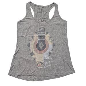 Hard Rock Cafe Aztec Graphic Daytona Beach FL Razorback Tank Top T Shirt